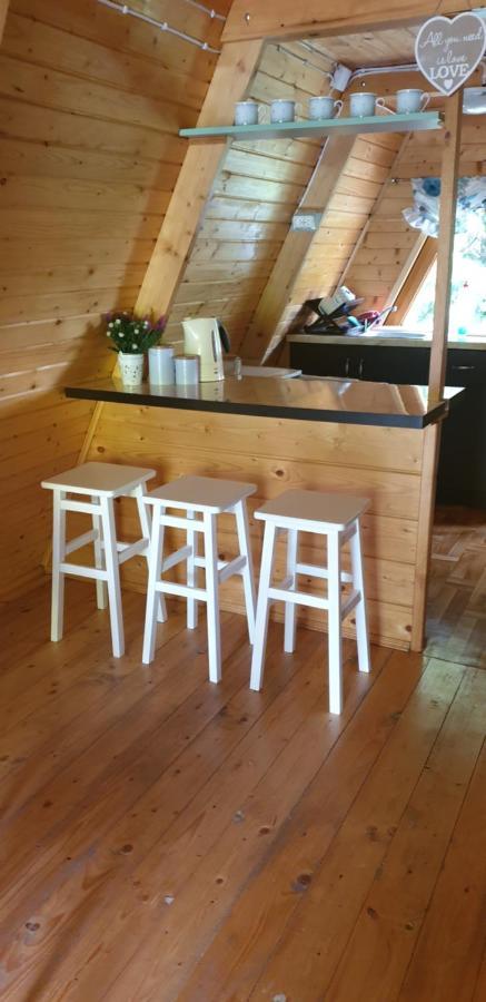 Domki Letniskowe Pod Lasem Koziniec Buitenkant foto