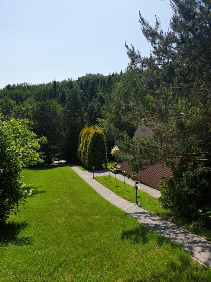 Domki Letniskowe Pod Lasem Koziniec Buitenkant foto