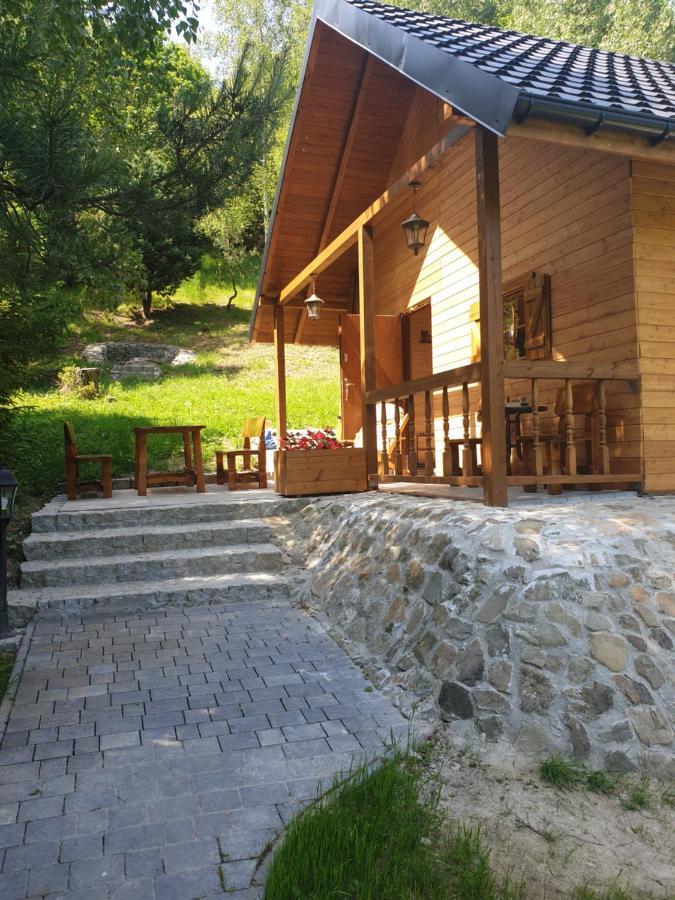 Domki Letniskowe Pod Lasem Koziniec Buitenkant foto