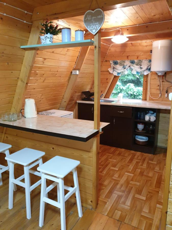 Domki Letniskowe Pod Lasem Koziniec Buitenkant foto