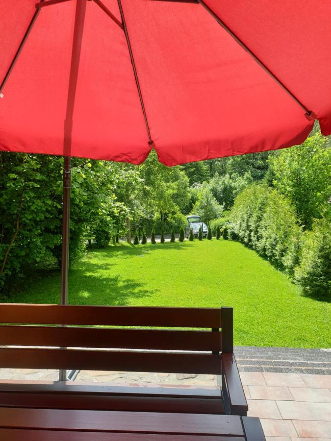 Domki Letniskowe Pod Lasem Koziniec Buitenkant foto